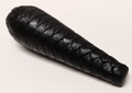 Sword Knot Acorn Black Leather Bound Replacement Part Rifle Pattern - NEW