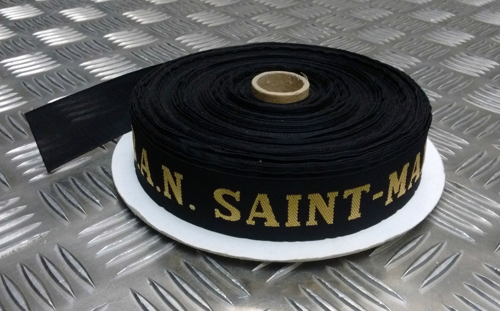 Genuine French Navy Cap Tally Ribbon For Pork Pie Style Hat - BRAND NEW