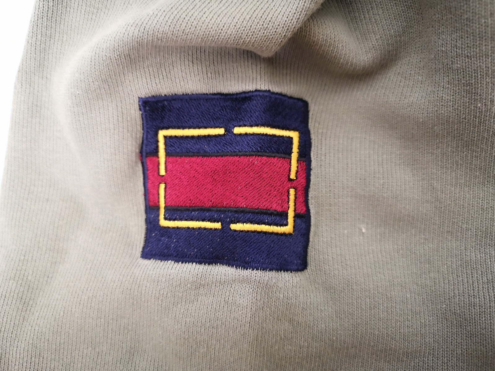 Light Olive Sweat Jumper with Air Assault Task Force Chest Insignia
