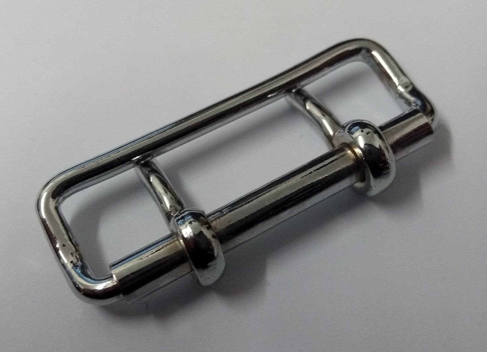 Genuine British Issue Chrome Parade Belt Prong Slider Adjuster