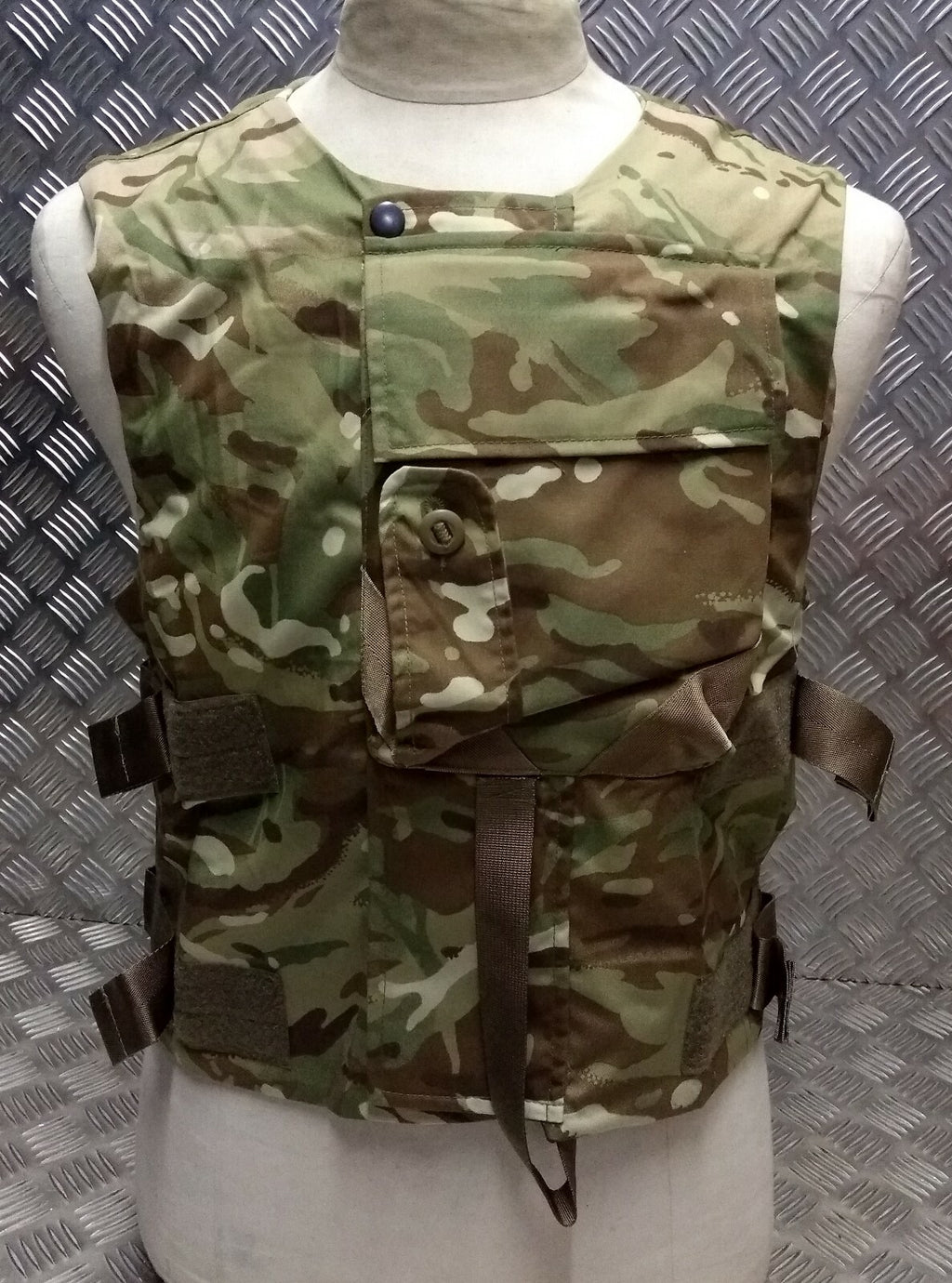 MTP Body Vest CBA Combat Body Cover British Multi Camo Pattern - NEW