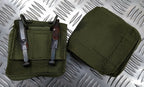 IDF Tactical Ammo Ammunition Pouch Web Codura Olive Green RUSTY x3