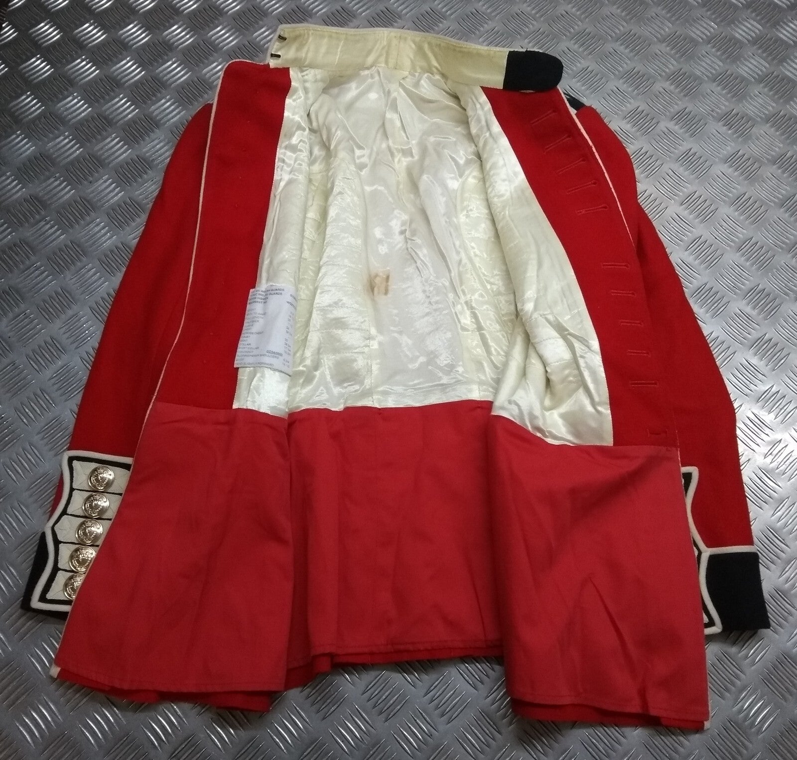 Welsh Guards Red Tunic Ceremonial British Army RHQ 1st Battalion Cymru am Byth