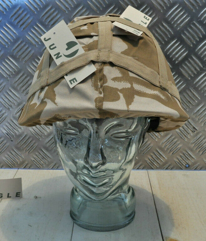 Genuine British Desert Combat Helmet Cover. GS, MK6. Size: Outsize - NEW