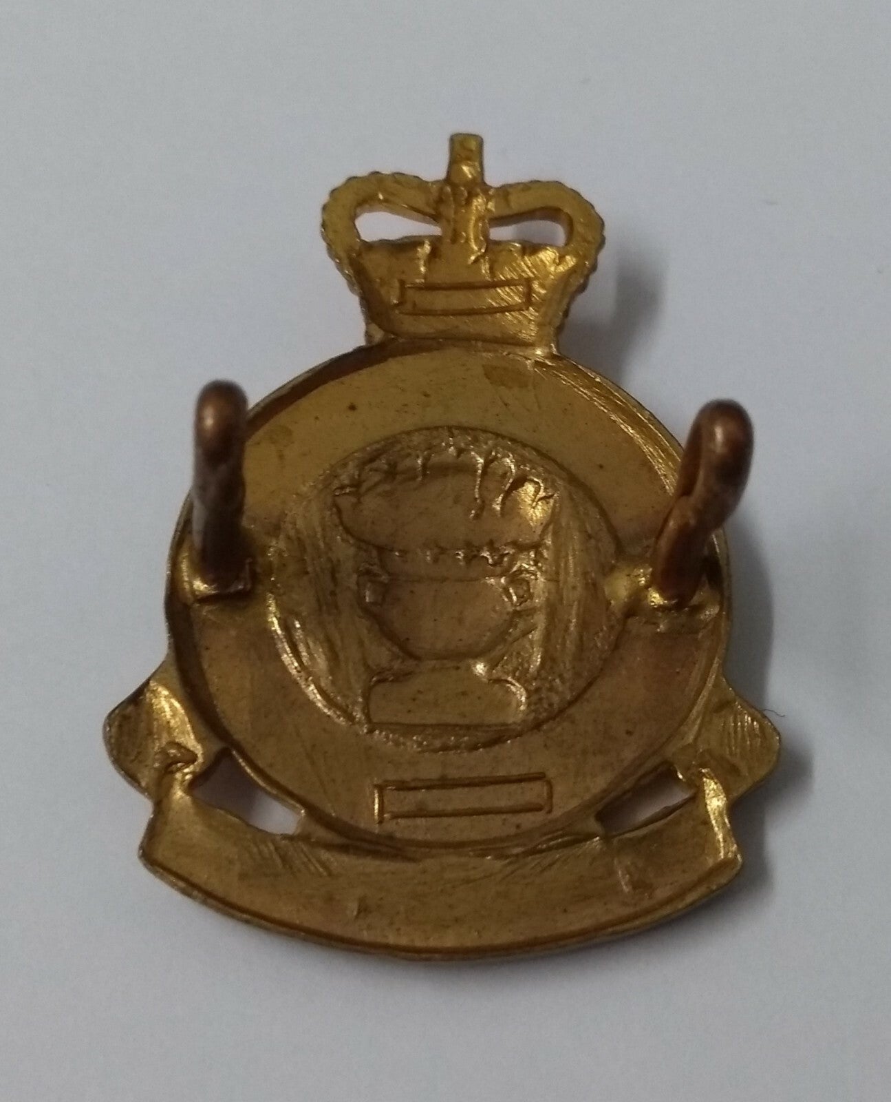 Vintage Hat Badge British Army Issue Army Catering Corps Old Pattern