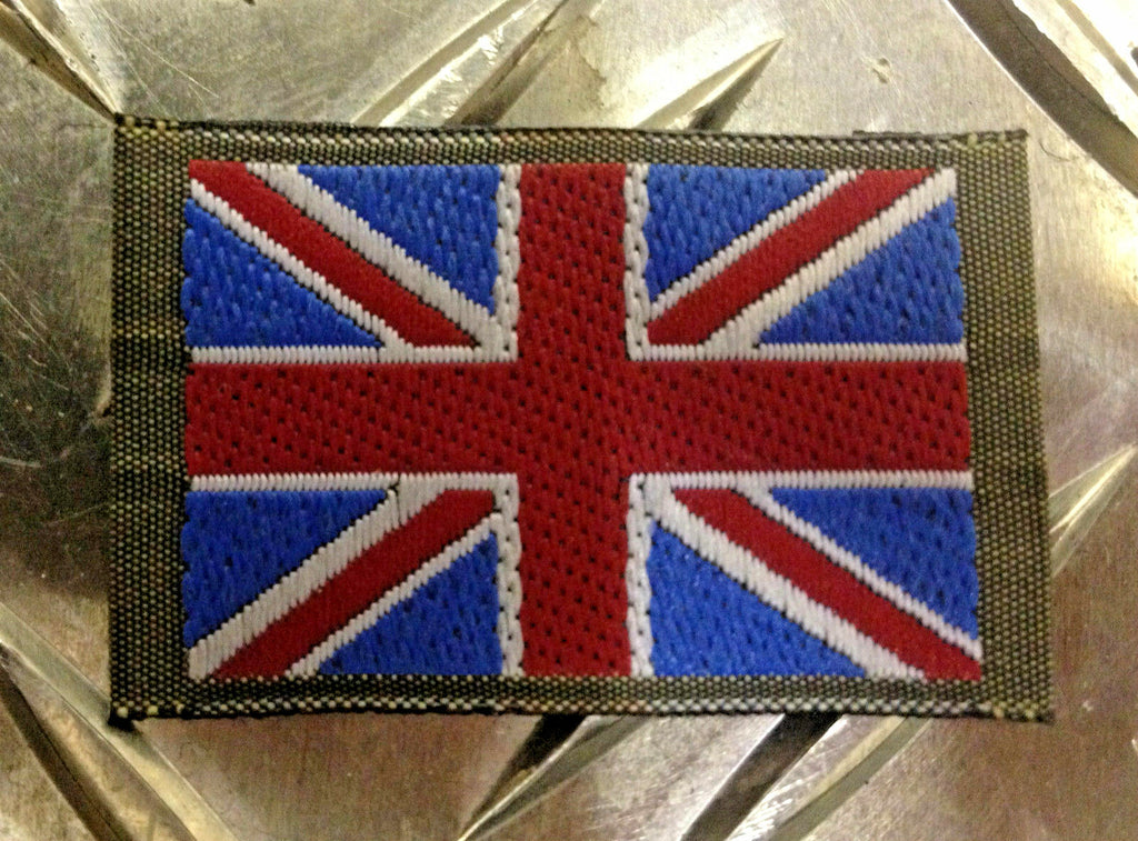 Mil-Spec Union / Jack UK Flag Shoulder Patch No2 MTP Badges ETC X 2 Pairs