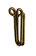 Waist Belt Hook Hooks Jacket / Tunic / Robe. Brass / Metal x One Pair
