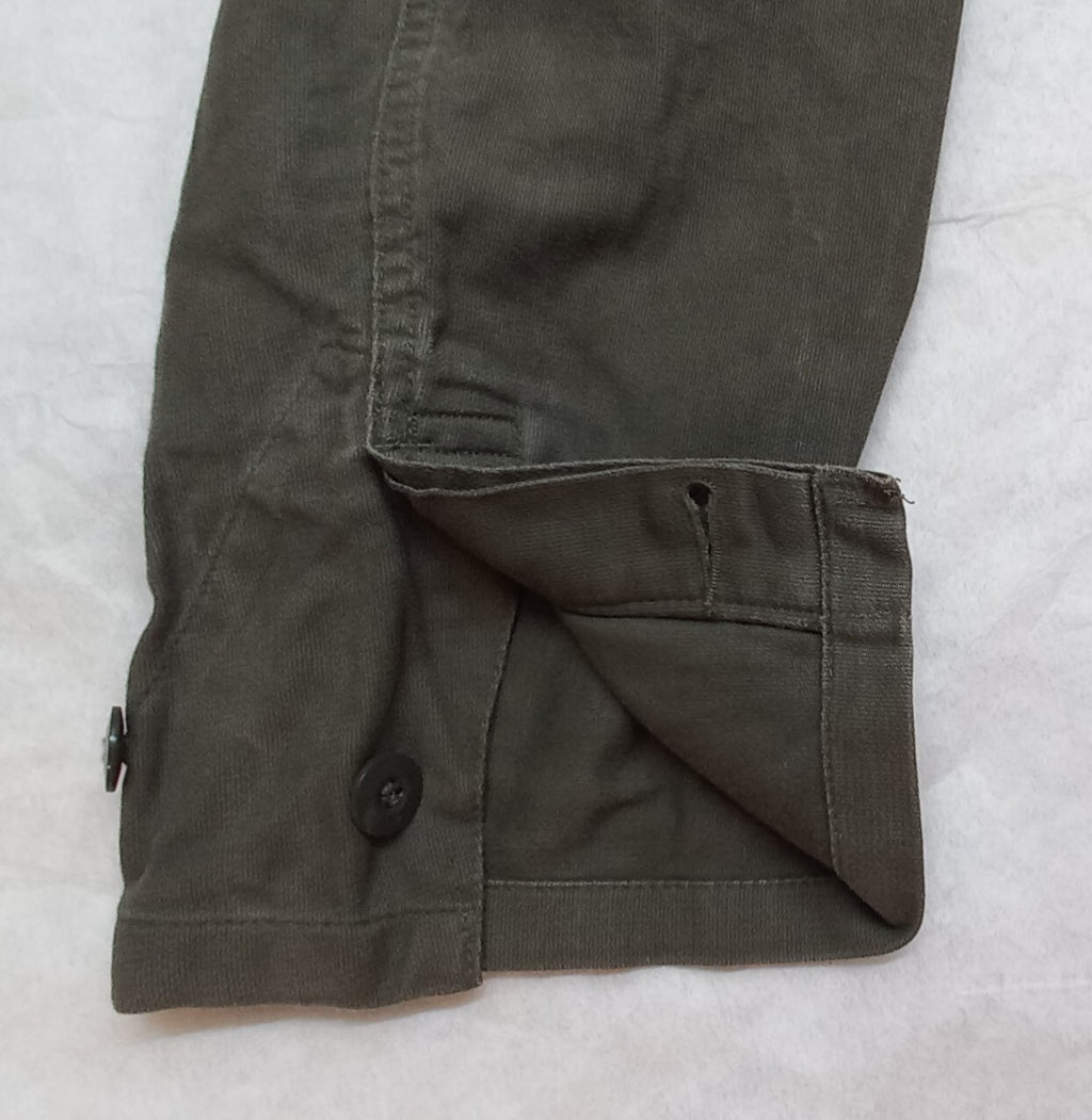 Vintage German Jacket Field Grey "Moleskin" 1985 Bundeswehr Older Pattern