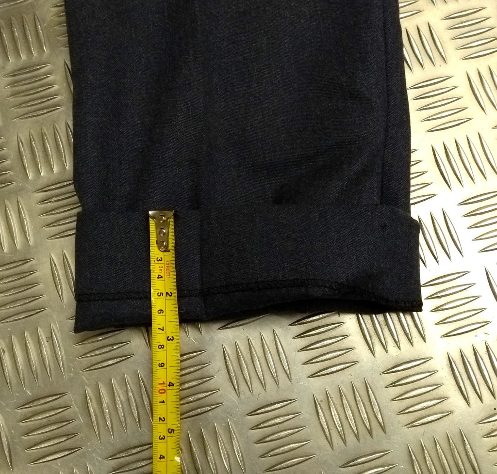 Vintage Trousers RAF Royal Air Force Dress Old Pattern Air Force Blue Grey Colour Waist 34"