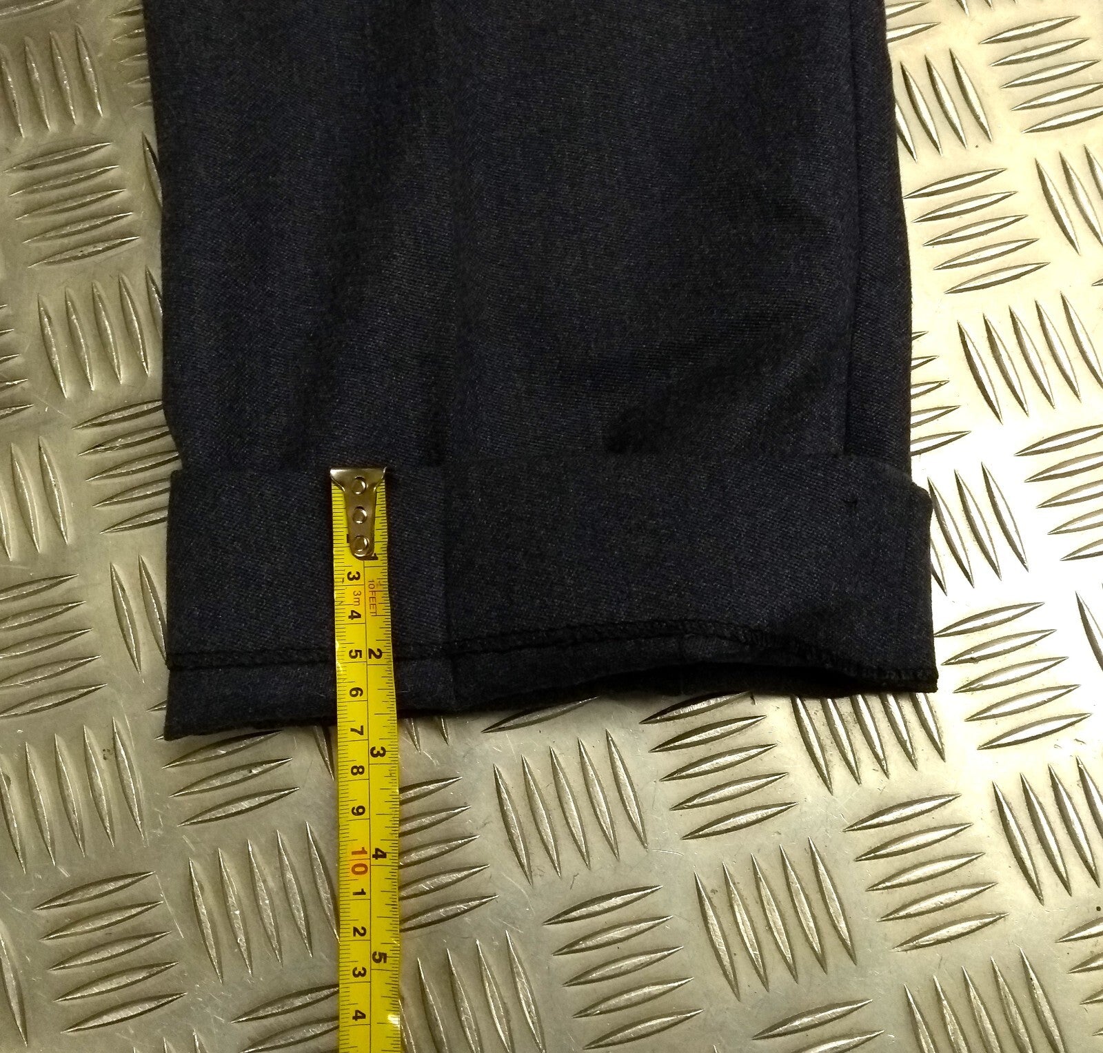 Vintage Trousers RAF Royal Air Force Dress Old Pattern Air Force Blue Grey Colour Waist 34"