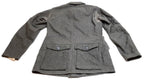 Vintage Field Jacket Army Wool Grey 6 Pocket Vapenrock M39 from 1952 Size 96 L