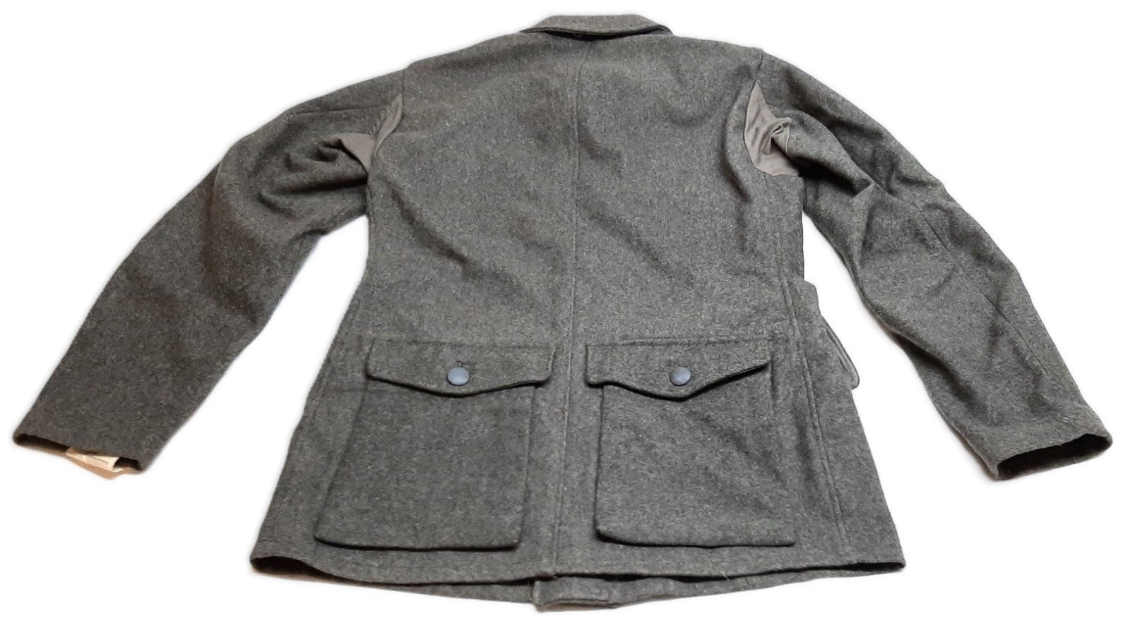 Vintage Field Jacket Army Wool Grey 6 Pocket Vapenrock M39 from 1952 Size 96 L