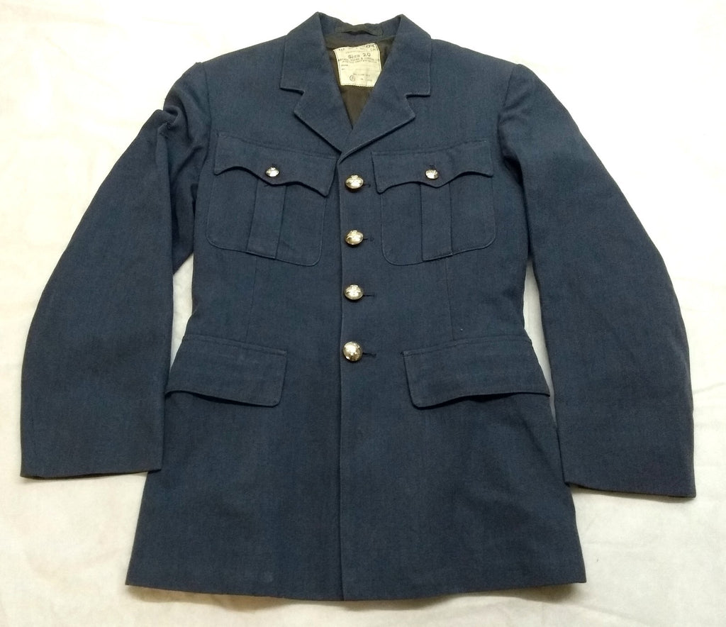 RAF Royal Air Force Vintage No1 Jacket Airforce Blue Grey Colour Old Pattern
