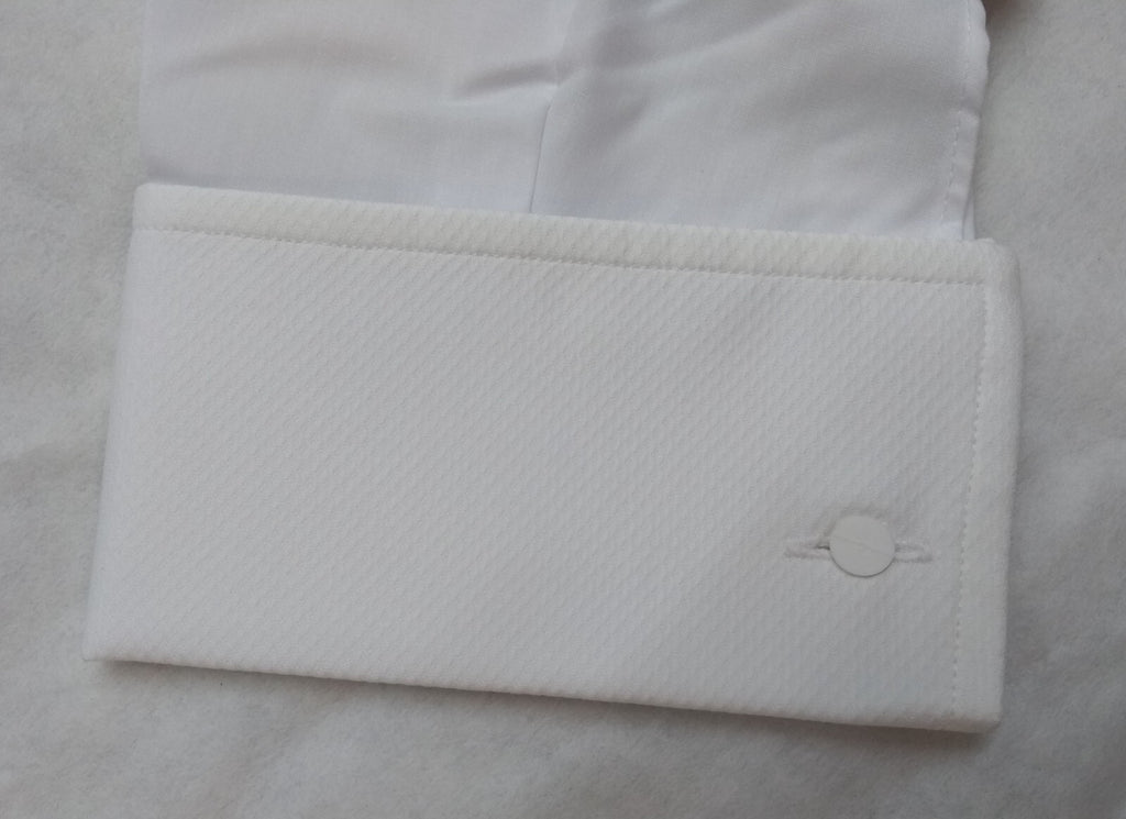 Marcella Dress Shirt STD Collar White Evening Wear by Goldings Ltd CLR 17.5" XLS