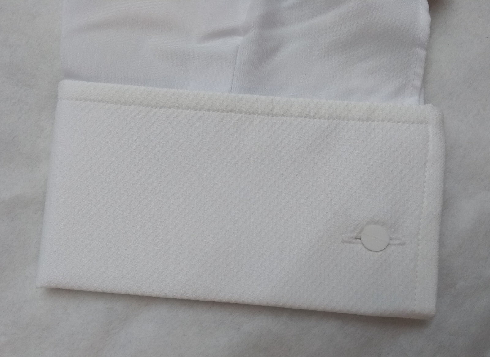 Marcella Dress Shirt STD Collar White Evening Wear by Goldings Ltd CLR 17.5" XLS
