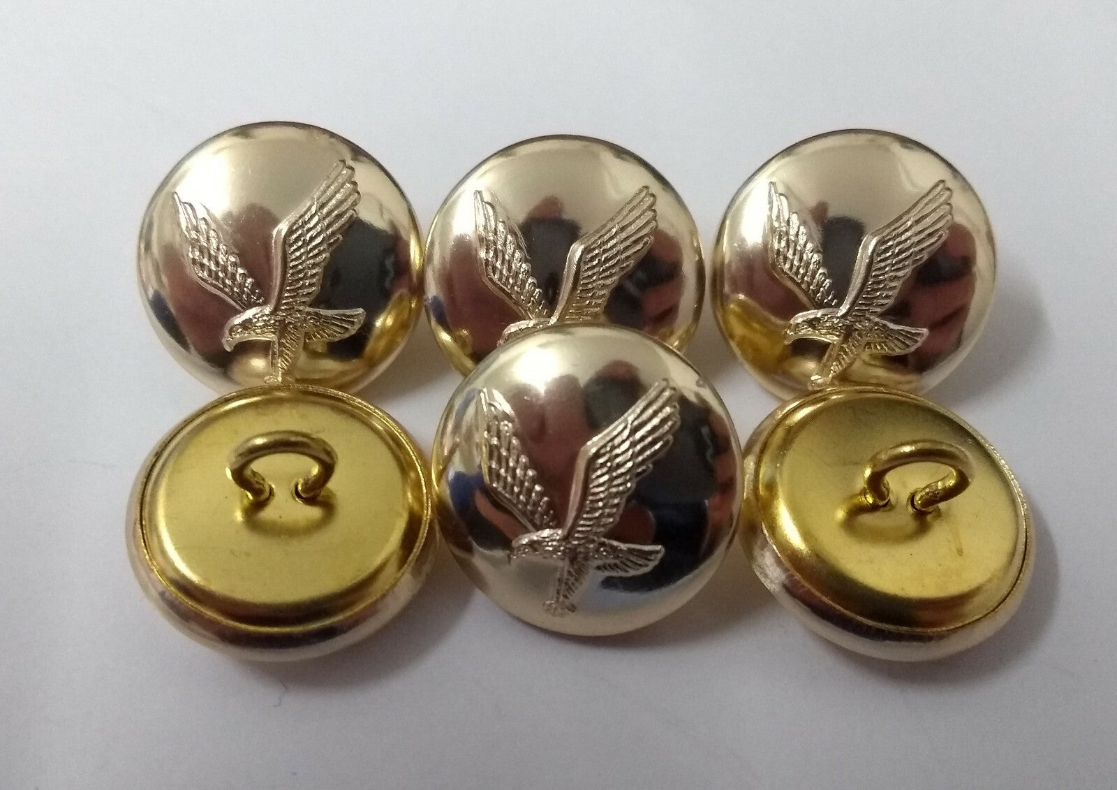 Genuine British Army Issue No1 / No2 Dress AAC Army Air Corps Buttons 30L NEW