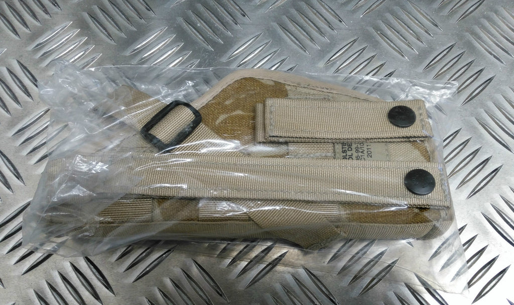 Genuine British Cordura Desert Camo Pistol Holster 9MM Auto- NEW