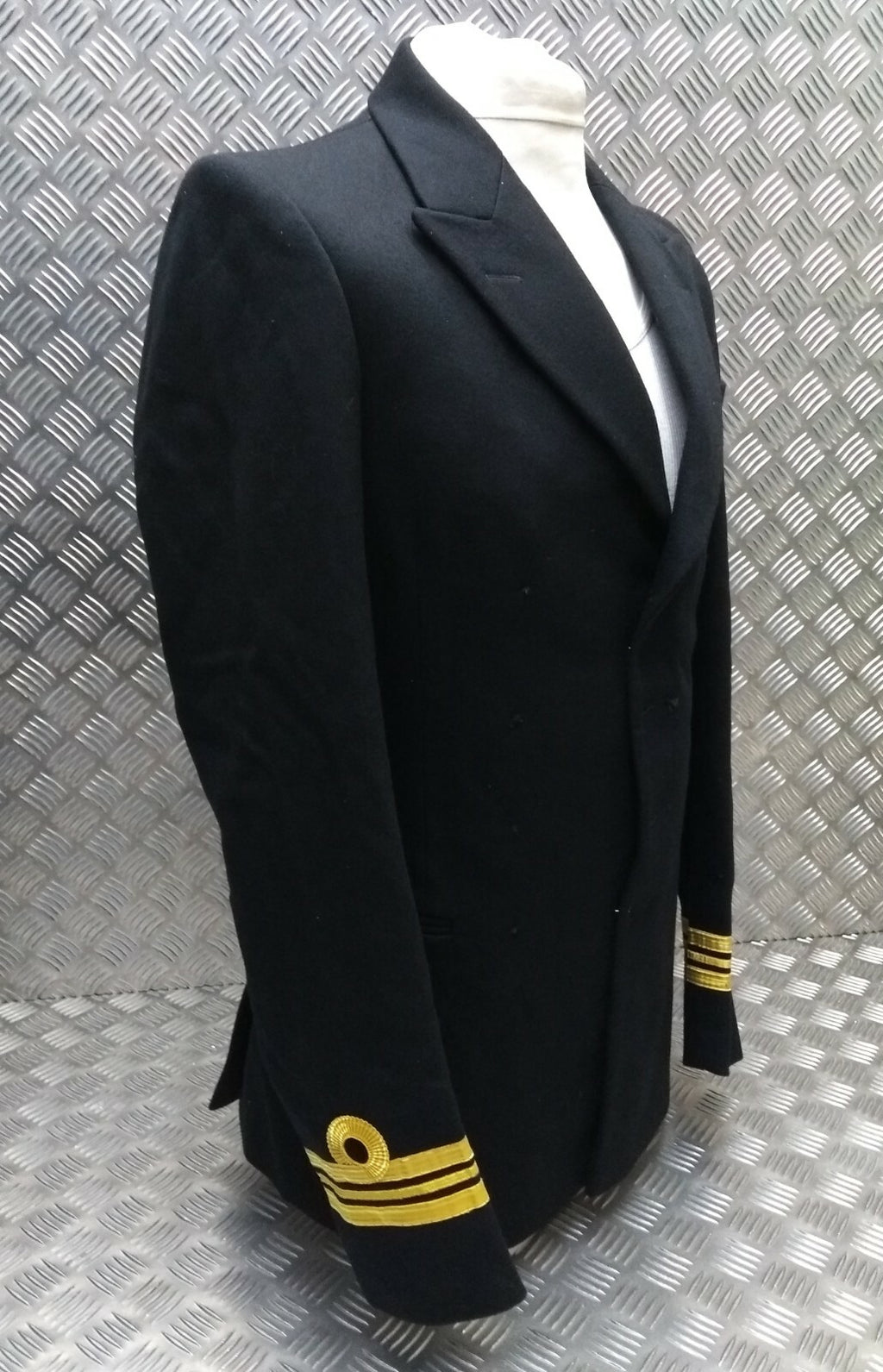 No1B Lieutenant Commander LT CDR Barathea Jacket British Royal Navy Issue