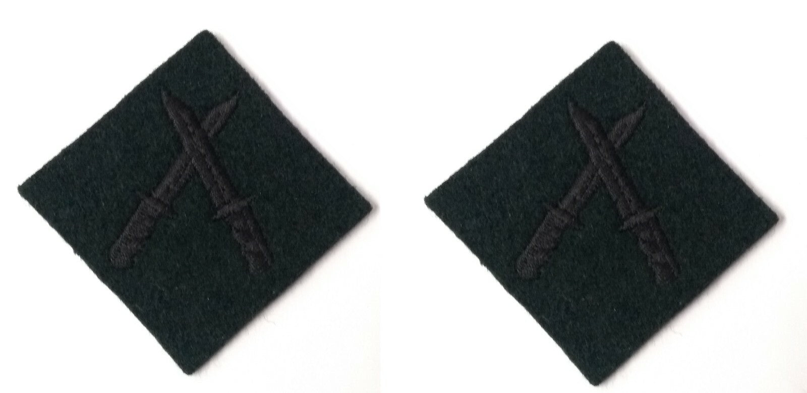 Genuine British Army Soldier Skills / Qualification Badge SCBC Subdued X2