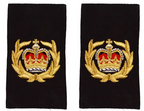 WO2 Shirt Epaulettes RN Class 2 WO Naval Sliders