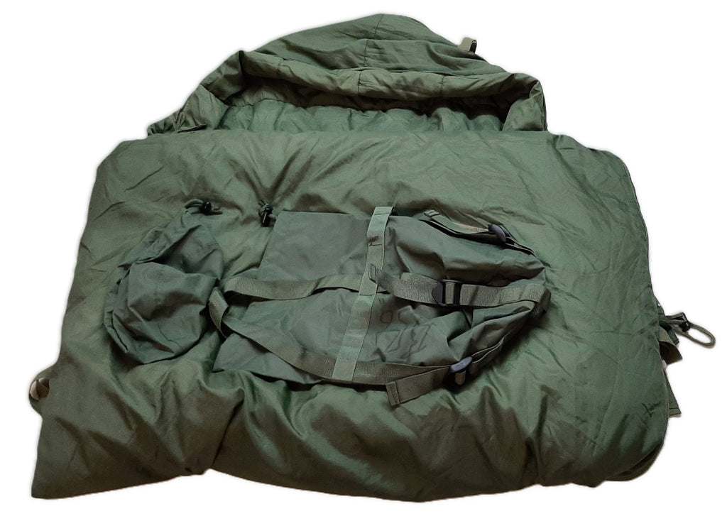 British ArmyGreen Sleeping Bag Lightweight Modular with Compression Bag