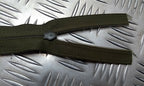 Genuine British 33cm Closed End Opti Zip Zipper No Stopper x 2 New
