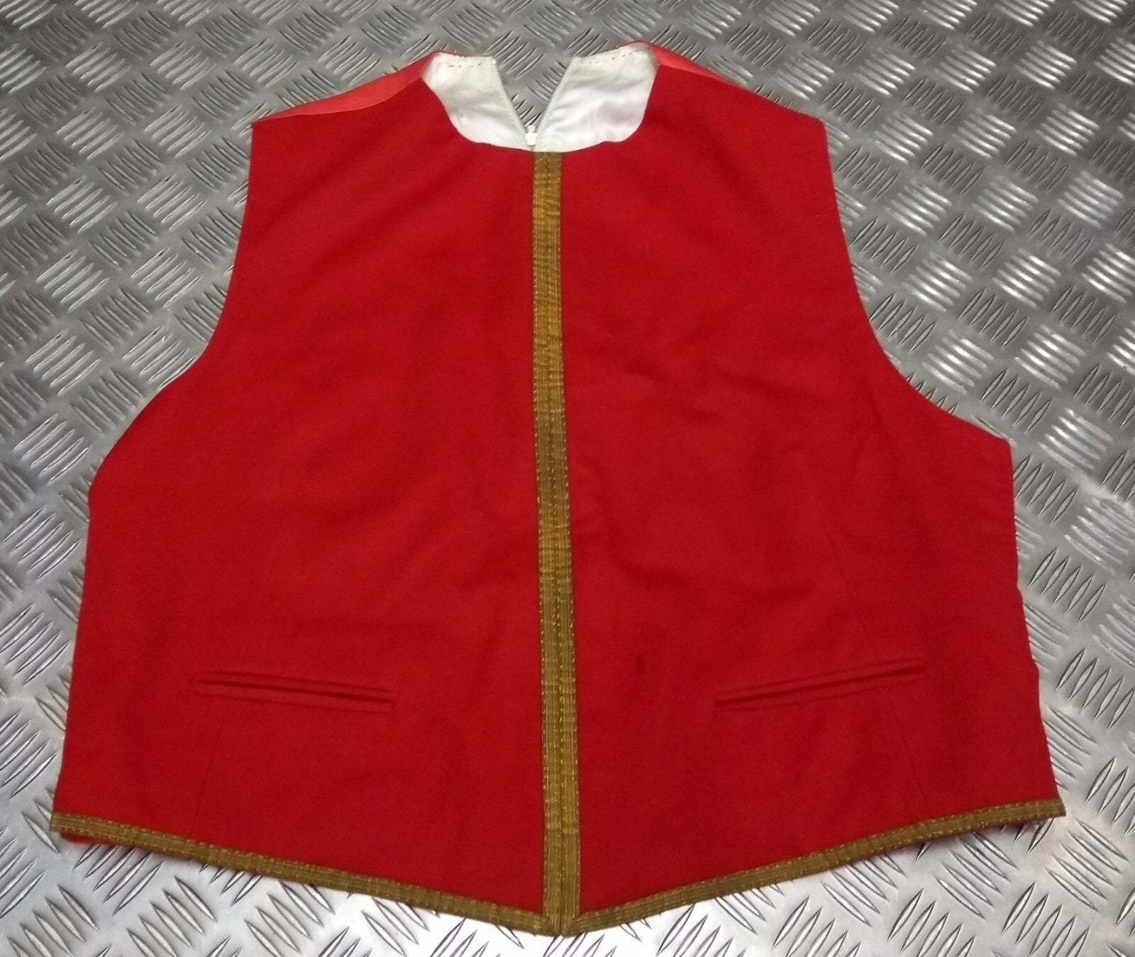 British Army Waistcoat RMP OFC Braid Ceremonial and Parade Mess Dress Large Size