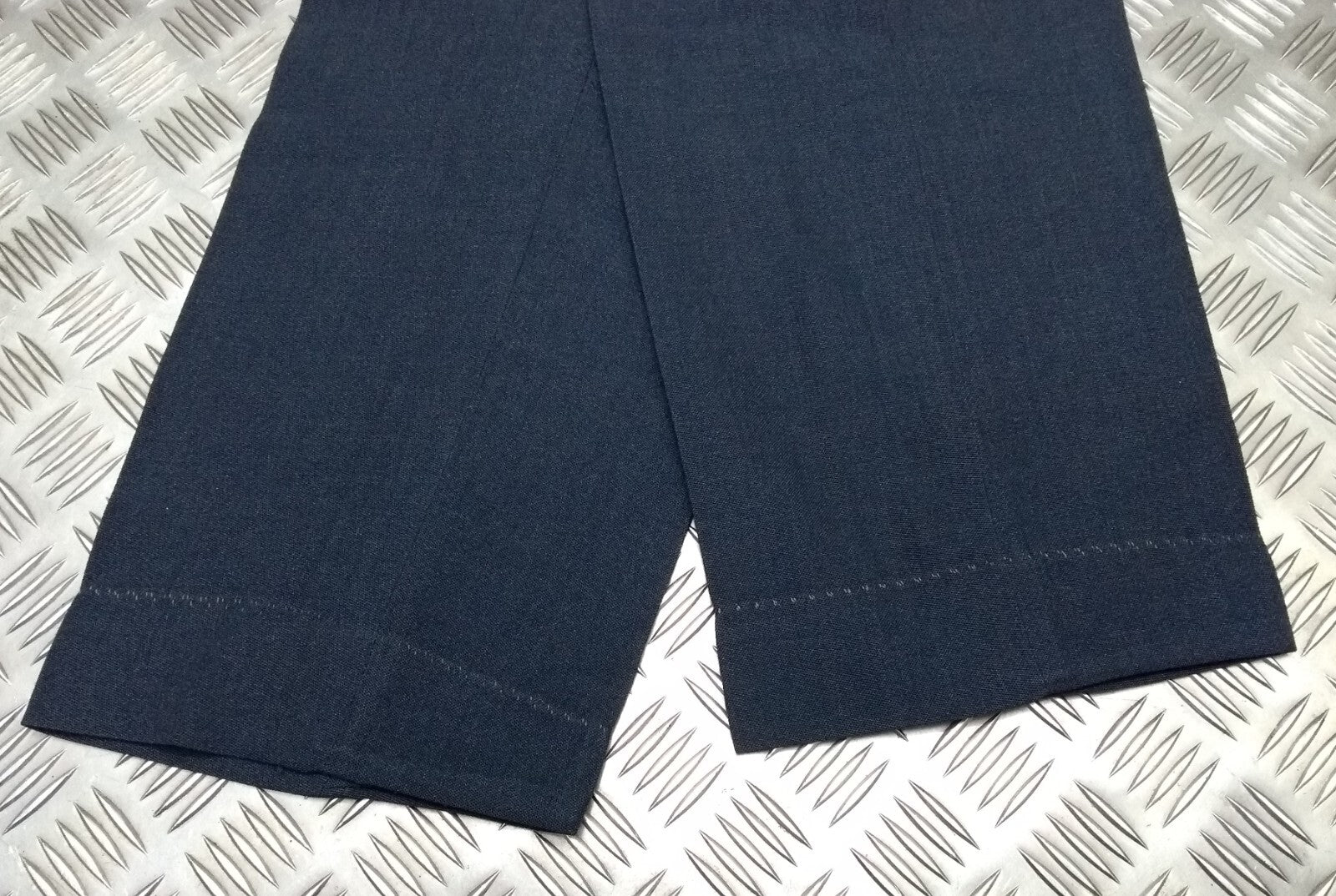 Vintage Trousers RAF Royal Air Force Dress Old Pattern Air Force Blue Grey Colour Waist 35"