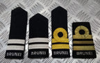 Brunei Officers Uniform Single Shoulder Board Epaulettes Assorted For Collectors