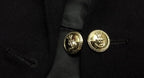 Vintage Mess Dress Royal Jacket Navy with Gold Cuff Curls 1967 Gieves London