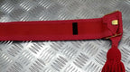 Waist Sash Officers Scarlet / Red Ceremonial Genuine British Forces Army 40" NEW