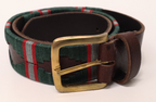 Intelligence Corps Leather Polo Belt with Brass Buckle Size 30"
