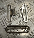 Genuine British Pistol Belt / Stable Replacement Belt Buckle Set AWD1