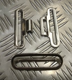 Genuine British Pistol Belt / Stable Replacement Belt Buckle Set AWD1
