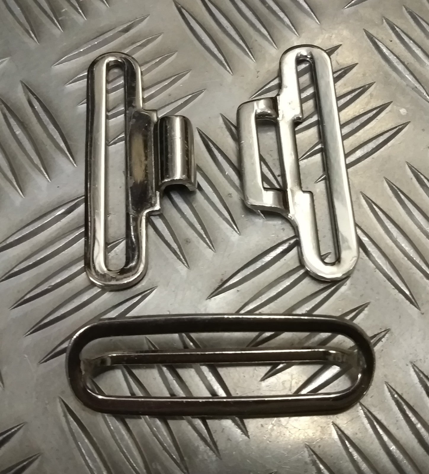 Genuine British Pistol Belt / Stable Replacement Belt Buckle Set AWD1