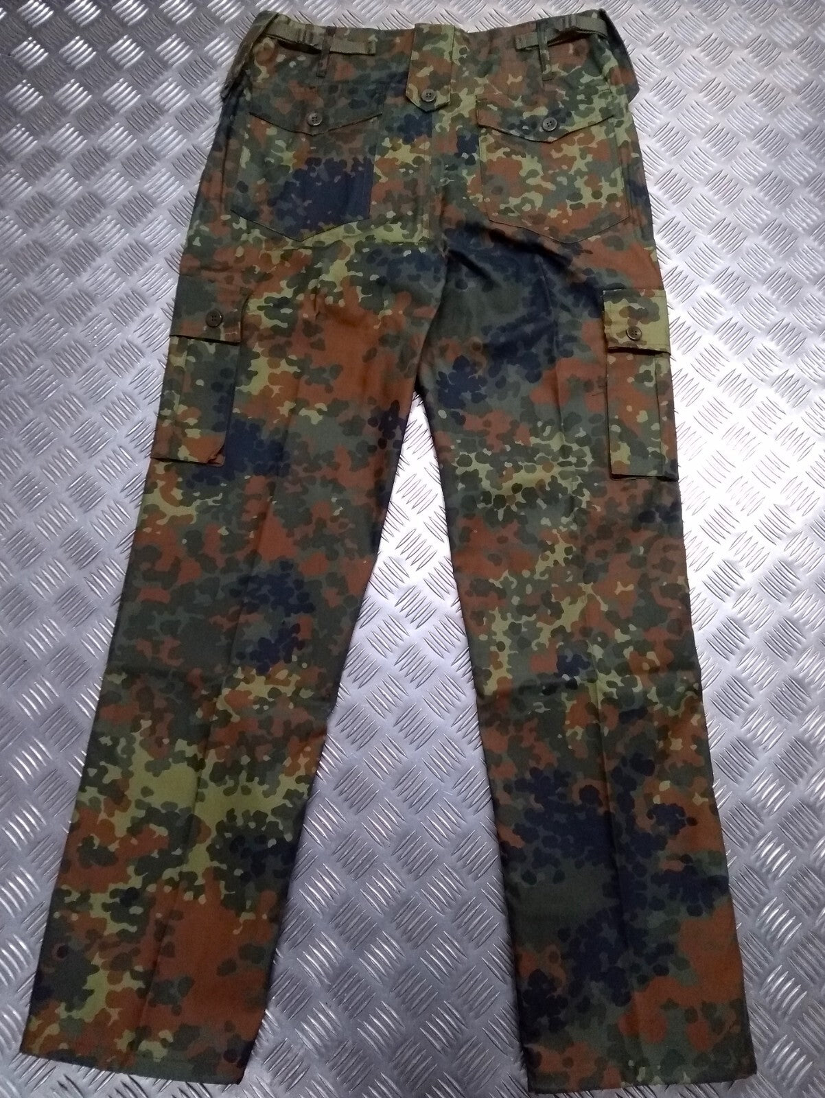 Flecktarn Camo Trousers Military Style Combat / Field Army Pants All Sizes - NEW