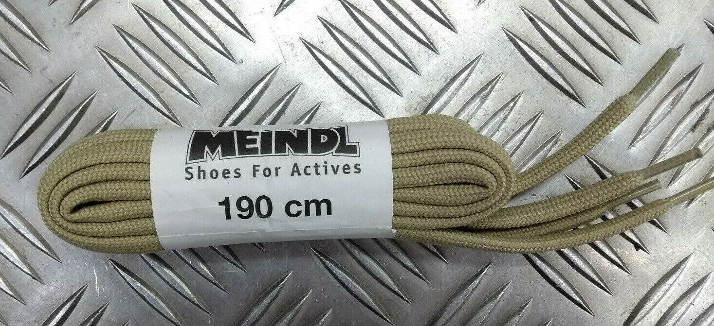 Genuine MEINDL Desert Fox Boot Laces, All sizes - NEW