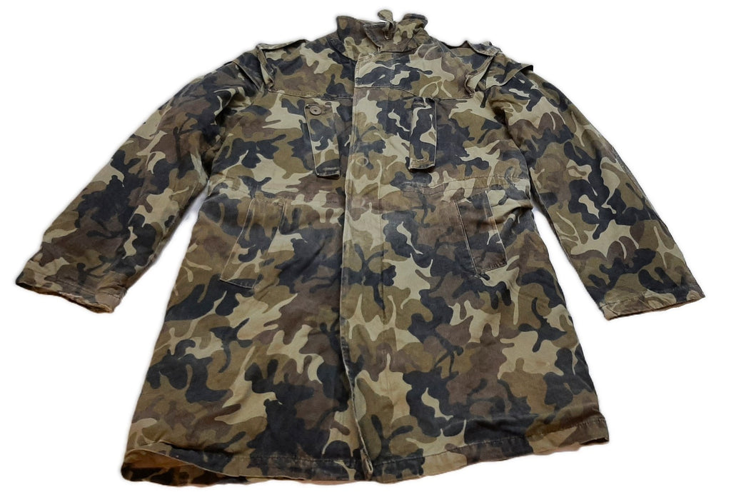Army Camo Parka Leaf Pattern Camouflage Distressed Faulty Condition Assorted