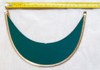 Peak British Made Gold Bound Visor for Dress Hats - NEW