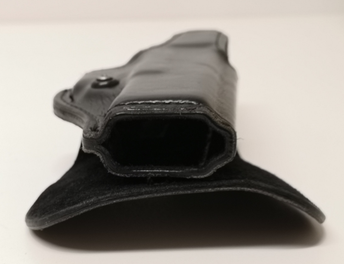 Safariland 518-83 Paddle Glock Side Holster Black Leather Left Hand