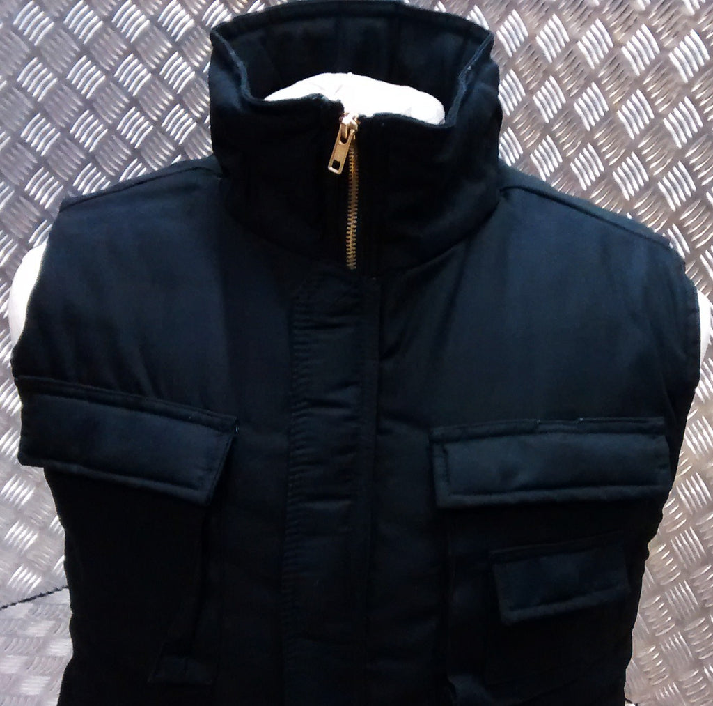 Hunters Action Vest Stealth Black Tactical Fishing Body Warmer - NEW