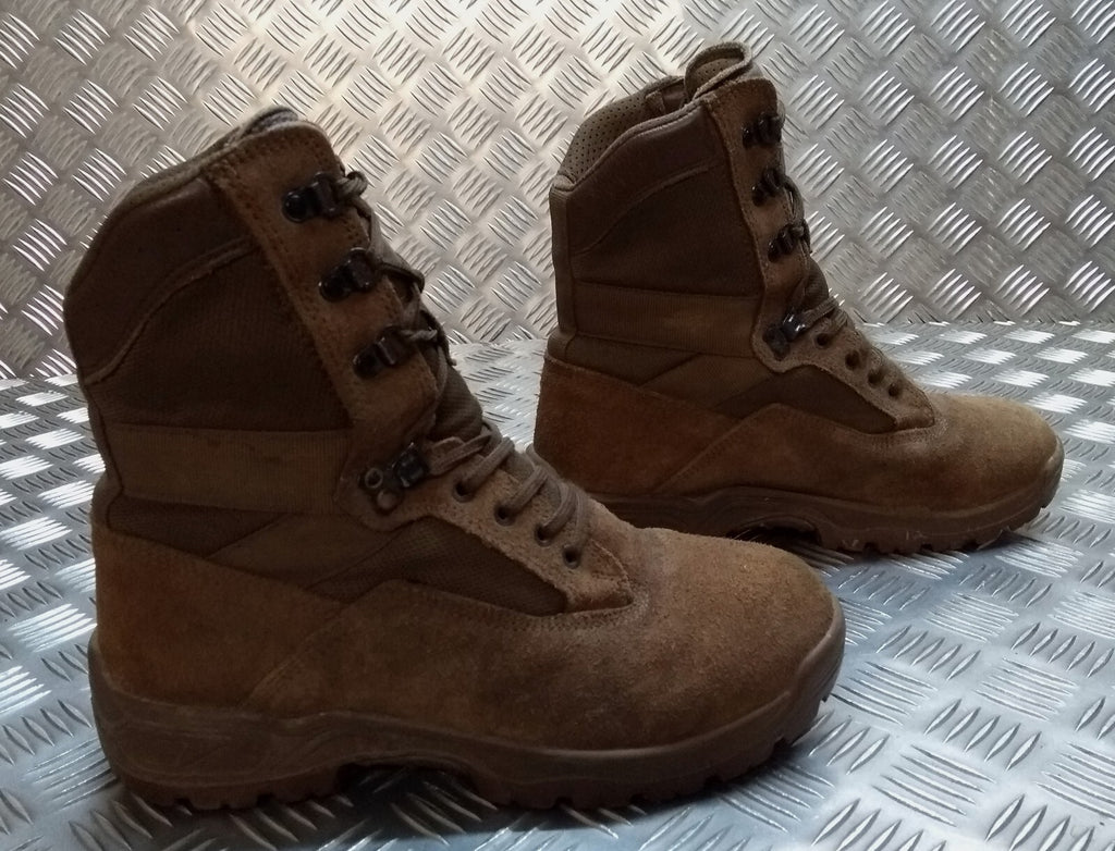 Army Desert Boots Brown British Soldier Warm Weather Desert / Patrol Footwear