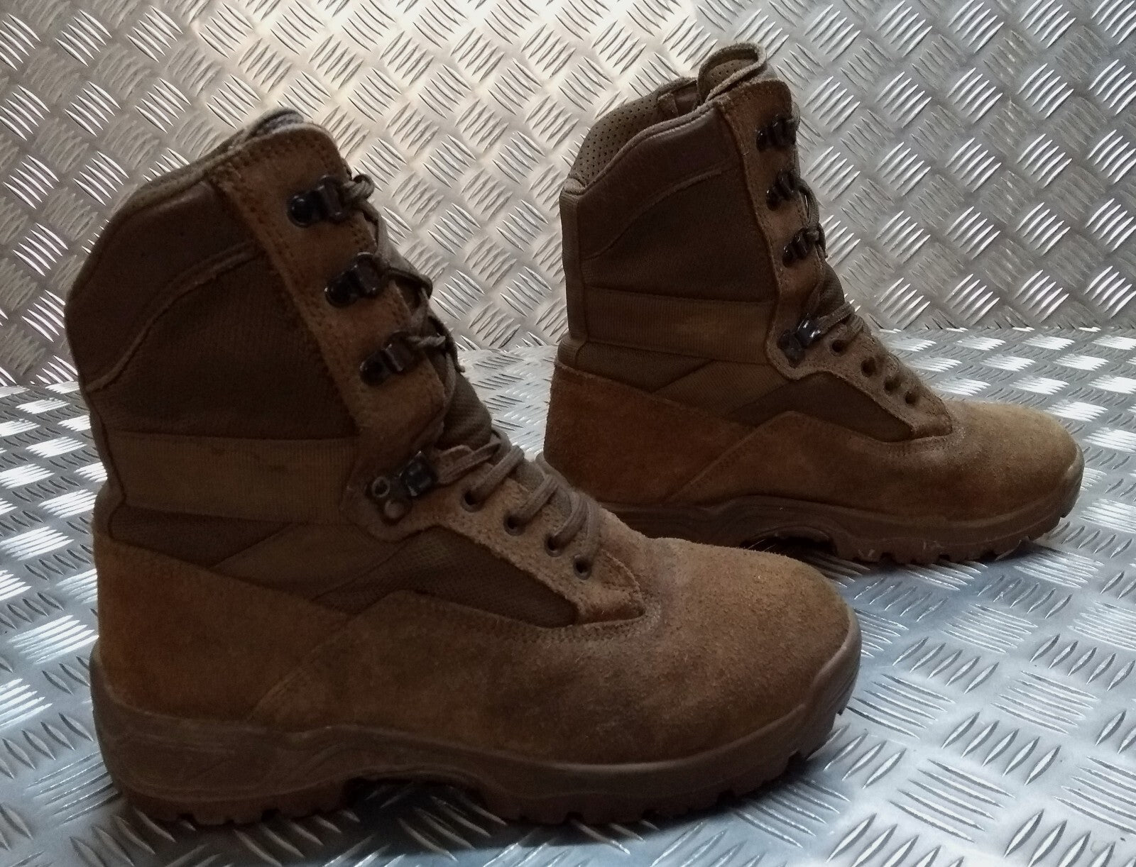 Army Desert Boots Brown British Soldier Warm Weather Desert / Patrol Footwear