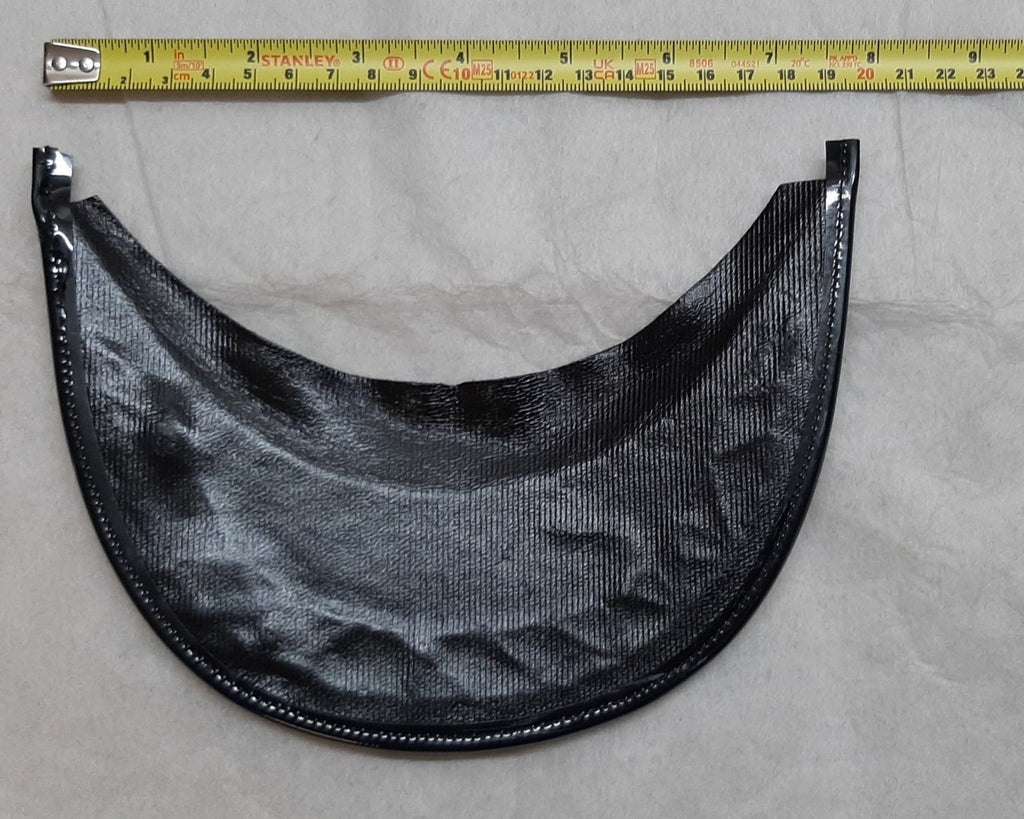 Group Manager Peak British Silver Bar Visor for Dress Hat / Cap