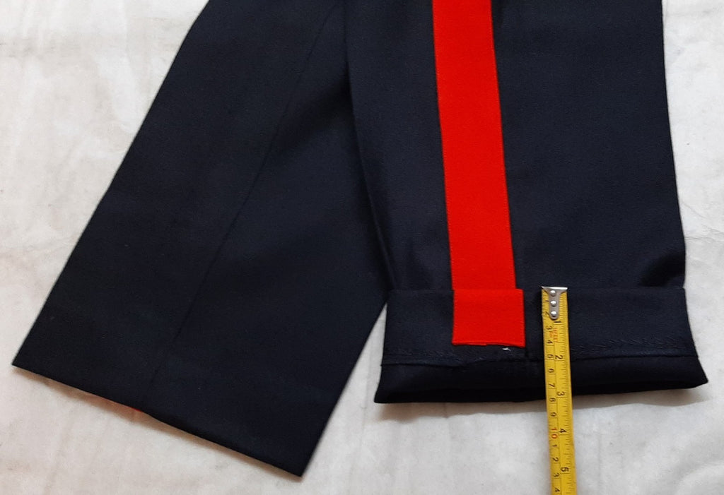 Mess Dress Trousers Wingback British Army Uniform Wide Stripes Waist 45"