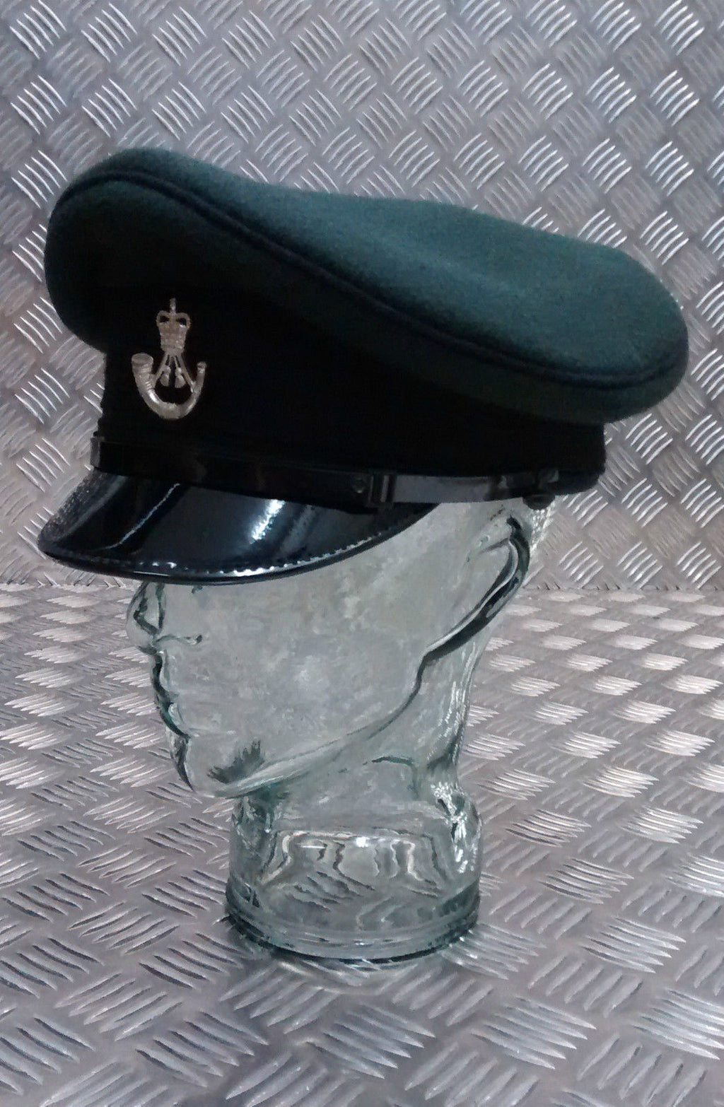 The Rifles Green Parade Dress Hat / Visor Cap Various Sizes Genuine British Army