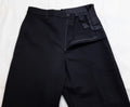 Dress Trouser Black British Basic Pattern Straight Leg W30"