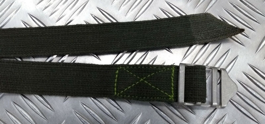 Vintage Issue Green Canvas Webbing Issued Utility Field Strap