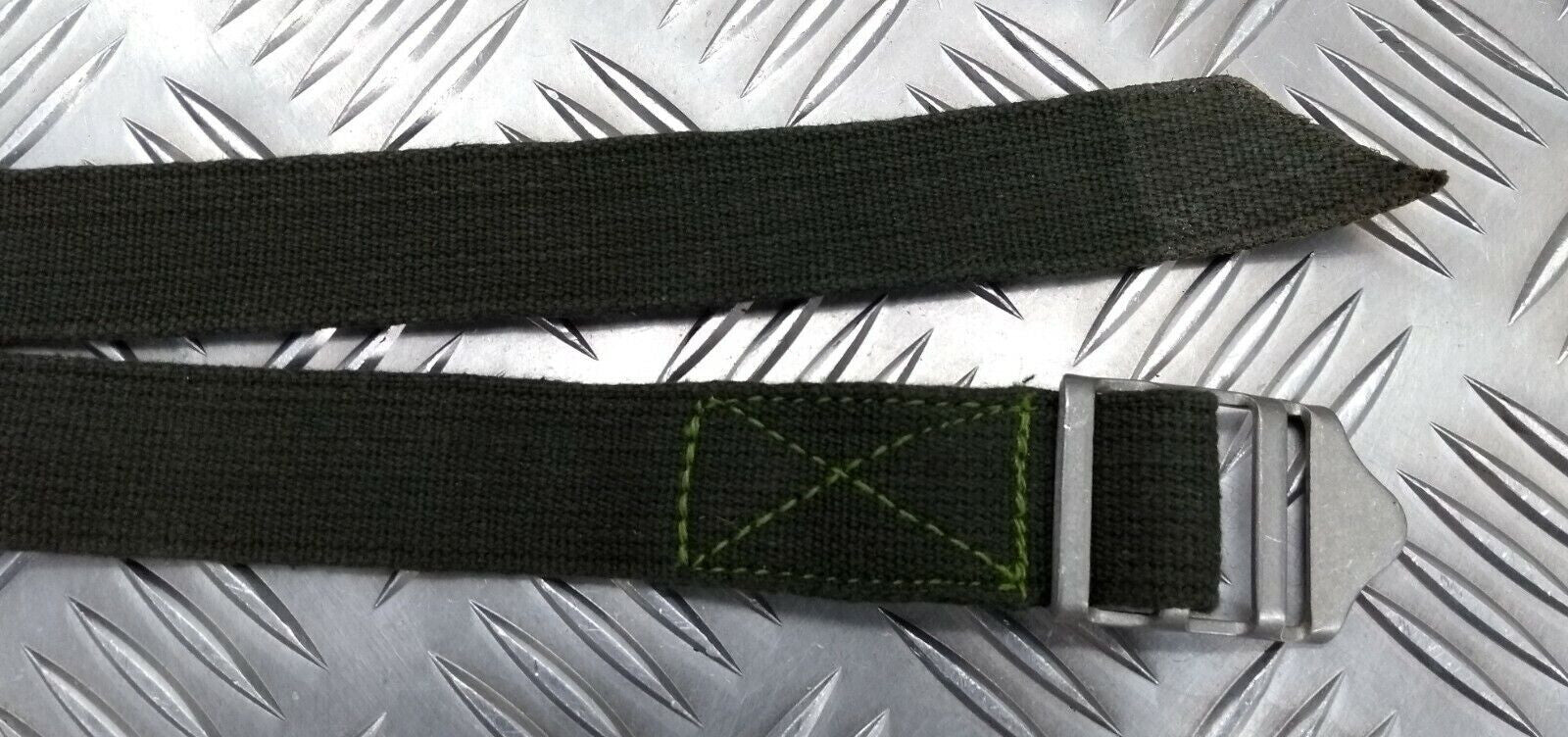 Vintage Issue Green Canvas Webbing Issued Utility Field Strap