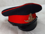 No1 Dress Hat British Army With Royal Artillery Insignia Short Peak 56cm